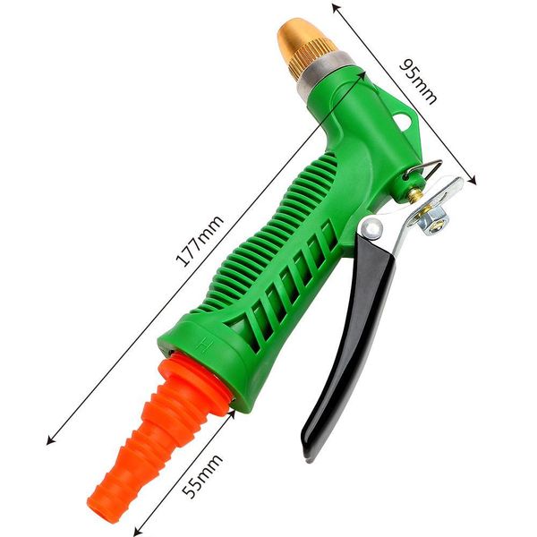 

durable adjustable pressure water gun car styling copper washer gun nozzle garden tools household garden car wash water gun h jllqps