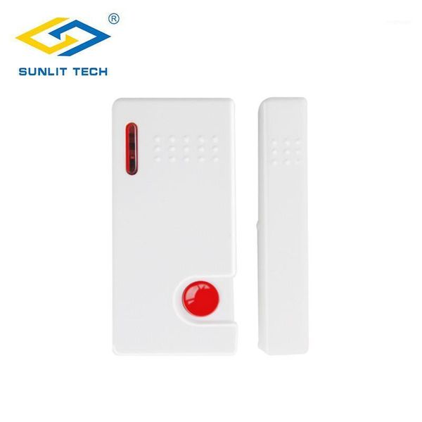 

smart home sensor 1/2/5pcs wireless door opening alarm system 433mhz for focus st-vgt st-iiib magentic switch contact detector1