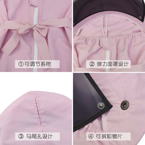 

mask newprotection sunscreen female full uv face working tea picking cycling folding sun hat