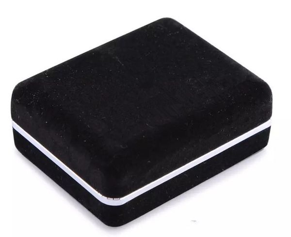 

wholesale cufflink new creative black velvet packing gift jewelry box for cufflinks ing