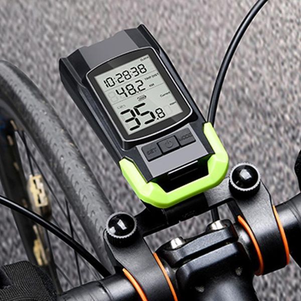 

newboler 3 in 1 bike light bicycle computer led bike front light cycling horn waterproof usb headlight riding lamp1