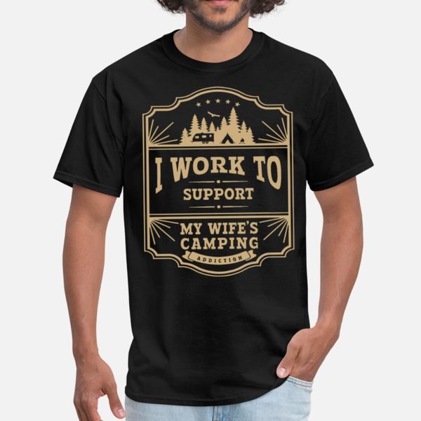 

i work to support my wife fishing t shirts t shirt crewneck street vintage tracksuit hoodie sweatshirt