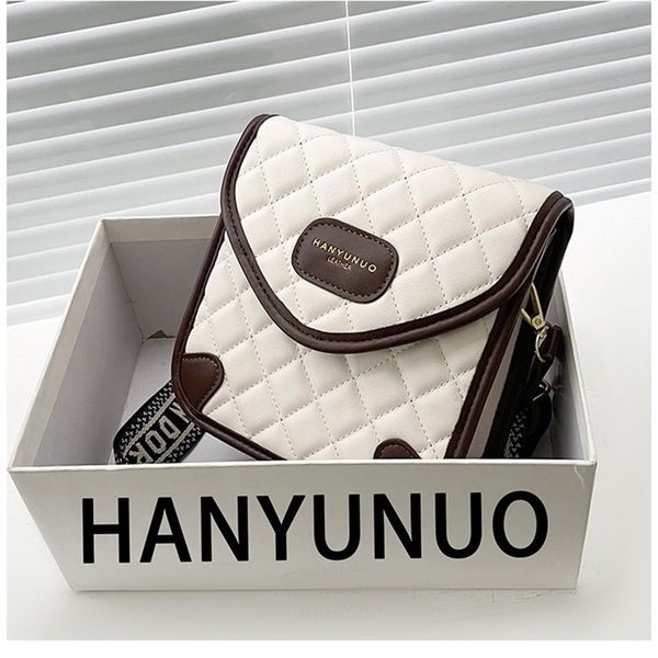 

sale 90% off this year's popular small bag women's new fashion versatile broadband messenger lingge autumn square