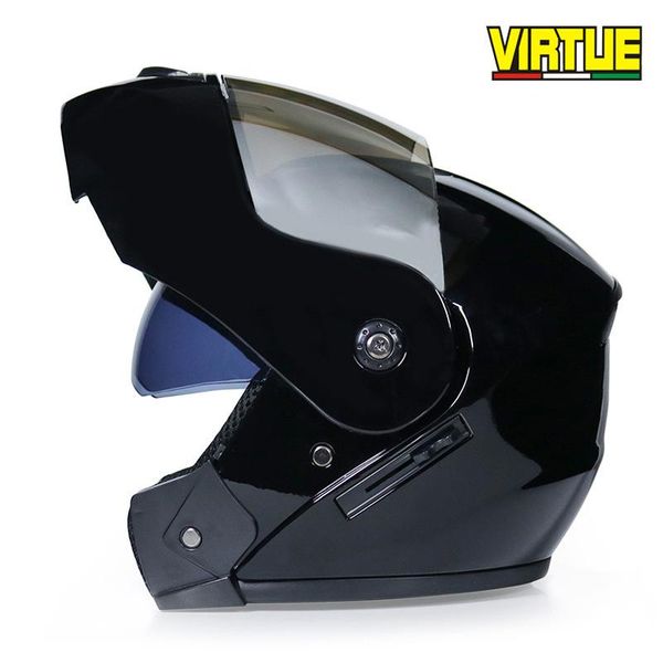 

motorcycle helmet with double glass lens men women helmet motorcycle casco casque moto capacete helm