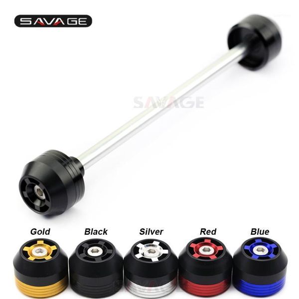 

for fz6n fz6s 2004-2009 front axle fork wheel protector crash slider falling protection motorcycle fz6 n/s 05 06 07 081