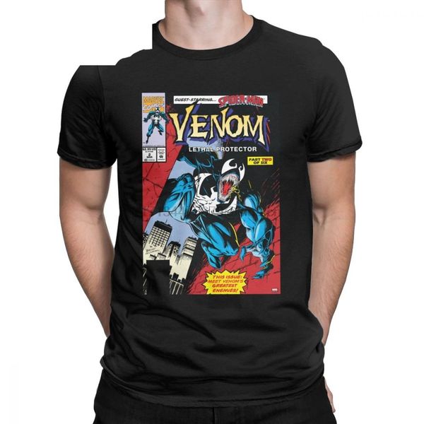 

venom lethal protector comic cover men t shirts casual tee shirt short sleeve crew neck t shirts printed sport hooded sweatshirt hoodie