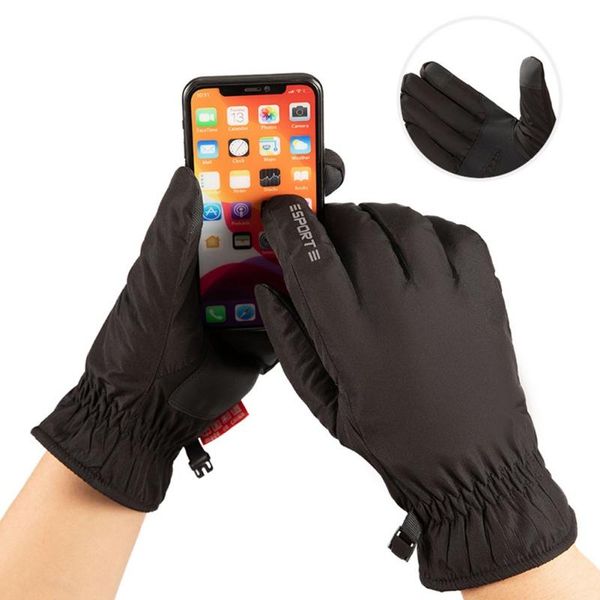 

winter men women thermal ski skiing gloves thermal villus velvet waterproof touch screen snow motorcycle warm glove11