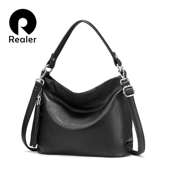 

realer women handbags genuine leather bags female crossbody shoulder bags for ladies big totes large capacity c0121