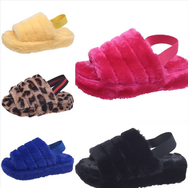 

bhR Men plush Memory minion shoes Adult Slippers Home leather slipper new Foam Indoor slippers Open toe for men Non-Slip Warm Winter House, Black