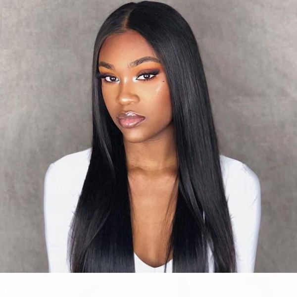 

3 bundles peruvian straight hair weft with closure straight lace front with baby hair bleached knots, Black;brown