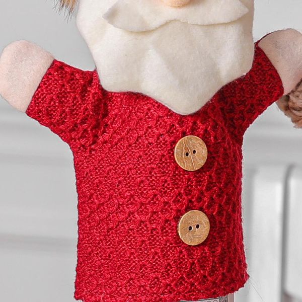 

санта-клаус винная бутылка для бутылки рождественский декор для дома 2020 с рождеством орнамент на navidad natal cristmas с новым годом 2021