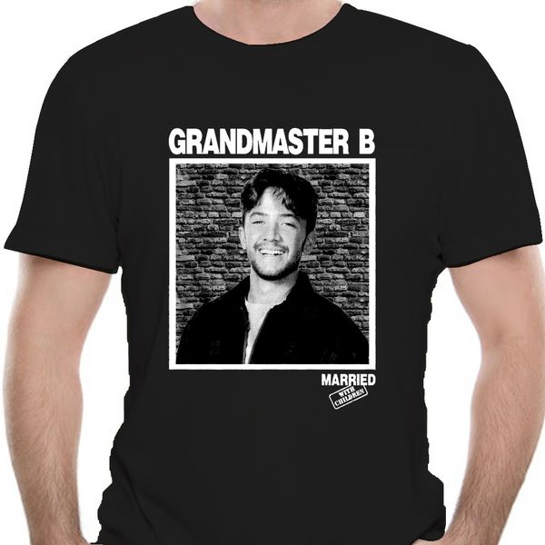 

married with children grandmaster b t-shirt cha mens retro tv show al bundy tee tee shirt m xl 2xl 3xl 9157d sport hooded sweatshirt hoodie