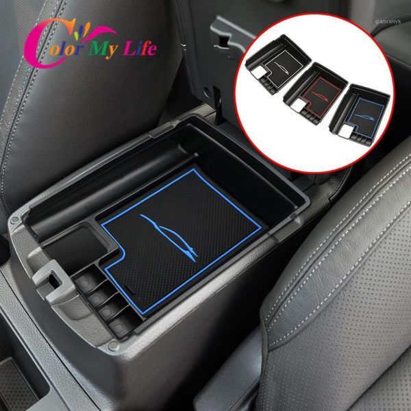 

color my life car central storage pallet armrest container box case for x-trail xtrail t32 rogue 2014 - 2020 accessories1