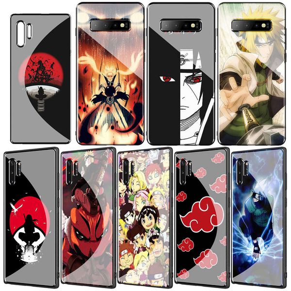 

kakashi mobile phone case tempered glass naruto assists samsung galaxy s20 super s10 + s8 s9 s7 edge note 8 9 10 plus lite
