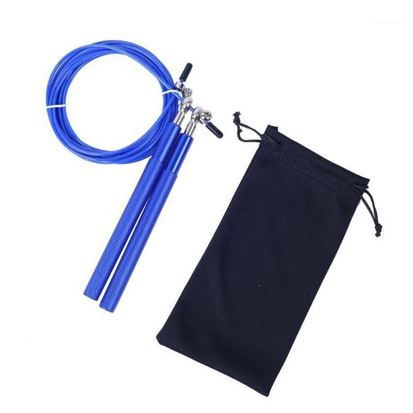 

jump ropes 3m speed rope adjustable boxing training metal ball bearings crossfit aluminum skipping for fitness1