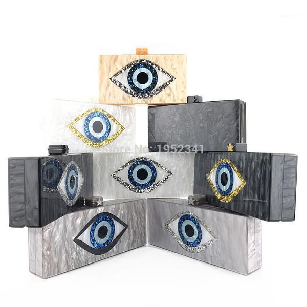 

oc3958 wholesale china long size evil eyes women acrylic evening bags1