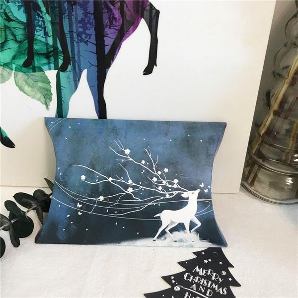 

stobag 20pcs рождеством бумаги candy box party baby shower поделки ручной работы печенье санта-клаус шоколад пакет supplies wmtknf pthome