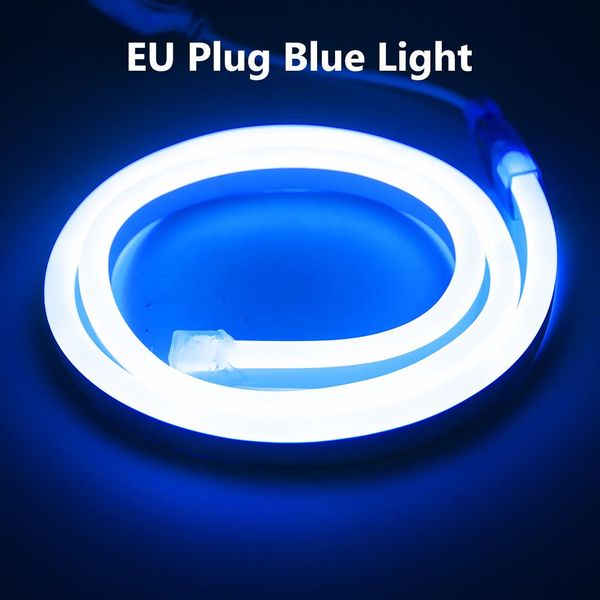 

1 8m ac220v гибкая светодиодная полоса неоновая лента smd 2835 мягкая веревка бар света 120led m лампы tube открытый водонепроницаемый легки