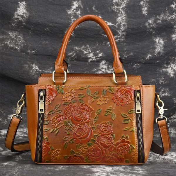 

natural skin tote purse cross body handbag brush color women messenger shoulder handle genuine leather bags