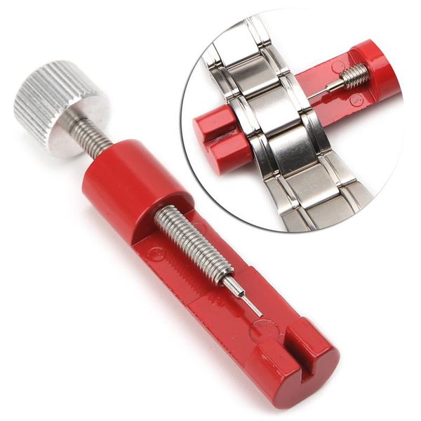 

1set red metal adjustable watch band repair tool kit pin remover repair tool kit