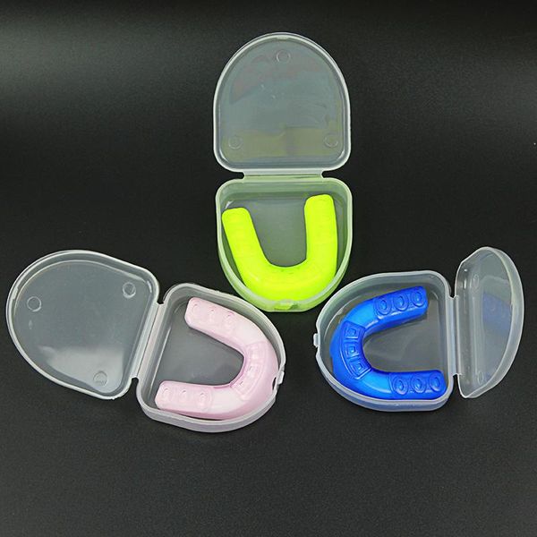 

1шт взрослый mouthguard mouth guard оральные зубы защита для бокса спорт mma футбол баскетбол каратэ муай безопасности протектор wmtanm otsw, Black;red