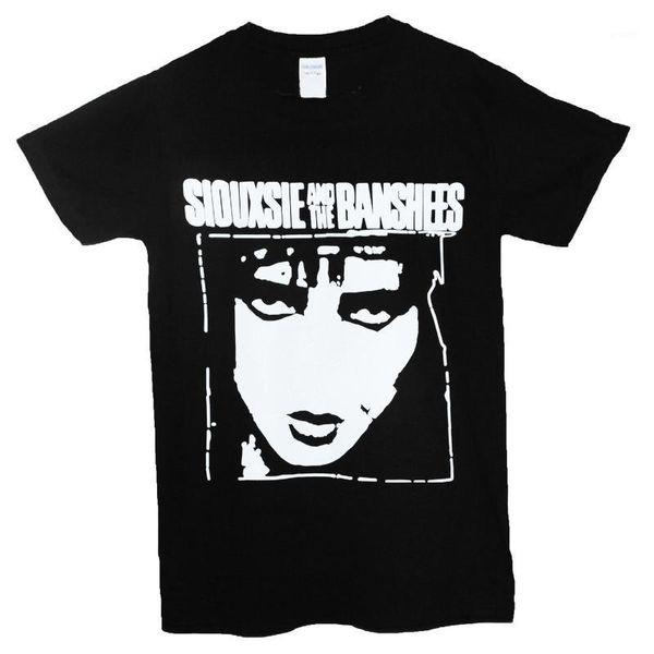 

siouxsie and the banshees t shirt bauhaus cure punk rock goth tee s-3xl tee for sale natural cotton t-shirts plus size1, White;black
