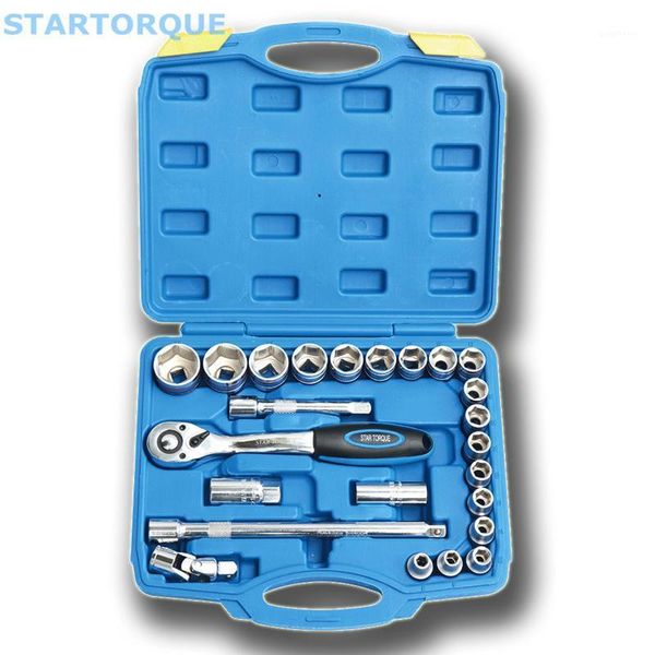 

startorque 24pcs/set spanner socket 1/2 car repair tool ratchet wrench screw mechanical1