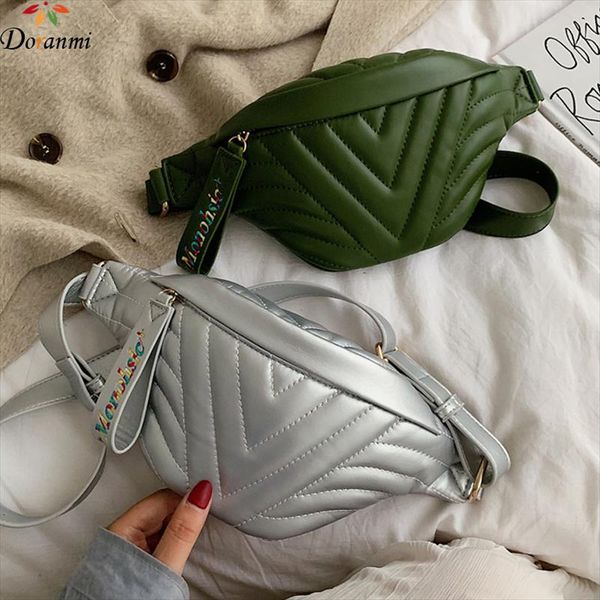 

doranmi v полосатый fanny pack женская сумка chest 2019 марка разработанный nerka твердые пояс сумки талия обновления bg076
