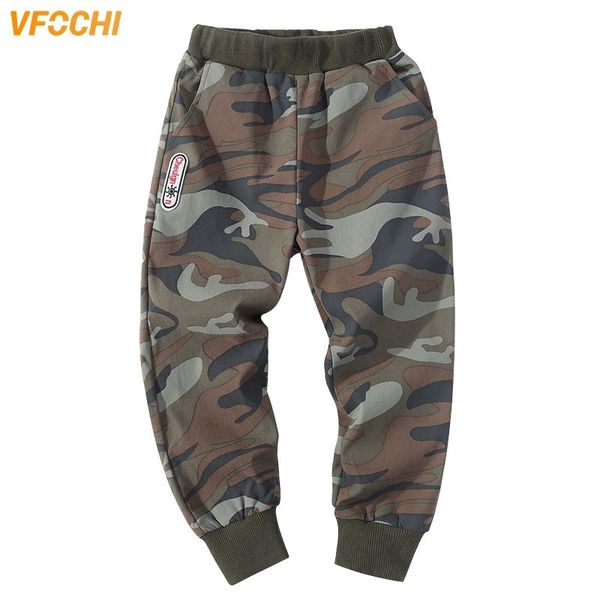

vfochi boys pants spring summer thin camouflage kids trousers 4-14t teenager boy clothing elastic waist boy pencil pants 201128, Blue