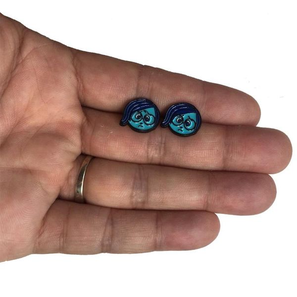 

enamel classic lovely cartoon earring gift spot sales, Golden;silver