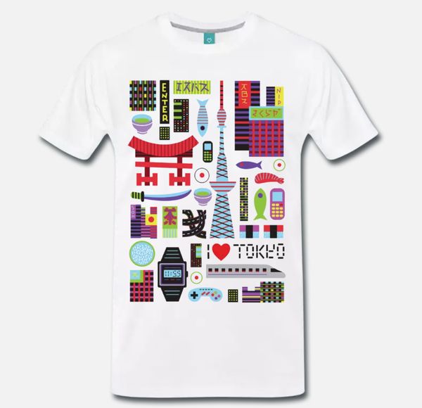 

t-shirt artwork tokyo giappone japan souvenir - 1 - s-m-l-xl-2xl-3xl sport hooded sweatshirt hoodie