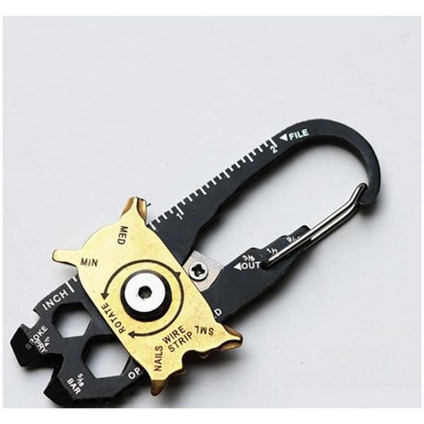 

xr outdoor sports portable utility pocket 20 in 1 multifunction wrench screwdriver opener edc survival keych qylkms bbgargden