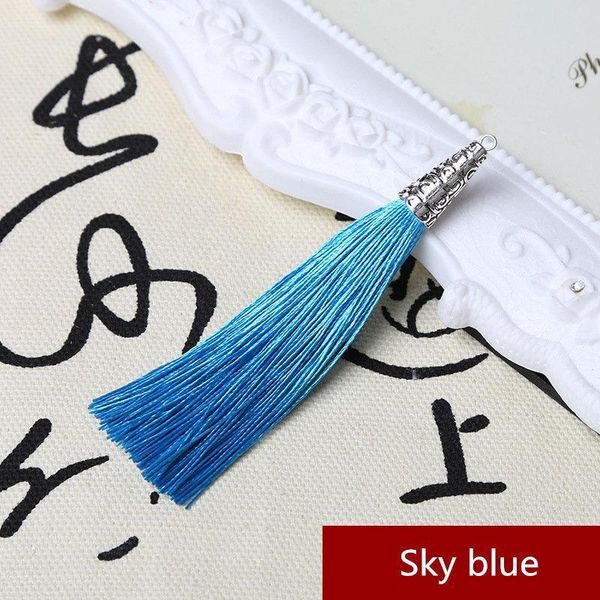

20pcs mini metal cap tassel jewelry curtain garments decorative accessories diy key cell phone bag fringe trim tassels pendant h jllpvq