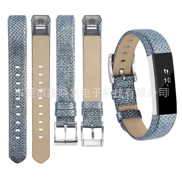 

it is suitable for fitbit alta smart watch strap with cow leather replacing bracelet