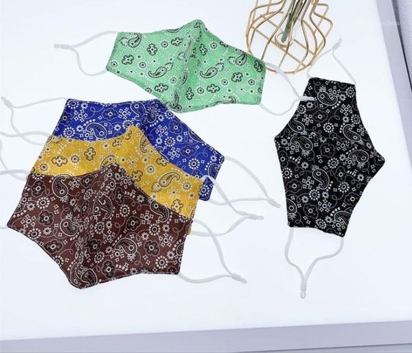 

flower desginer masks dustproof washable breathable cloth mask woman man masks 5 colors in stock1