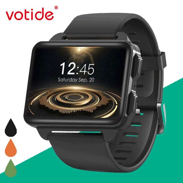 

smart large screen 3g android wifi card bluetooth heart rate gps positioning phone watch