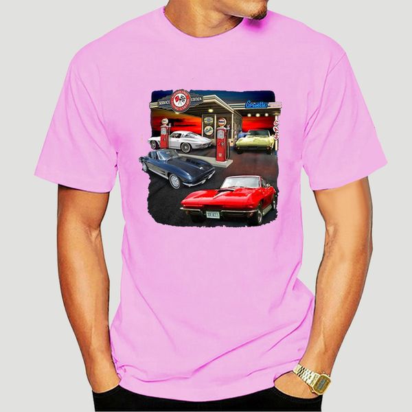 

chevy corvette stingray mens t-shirt~1963 1964 1965 1967~gas service station-1943a sport hooded sweatshirt hoodie