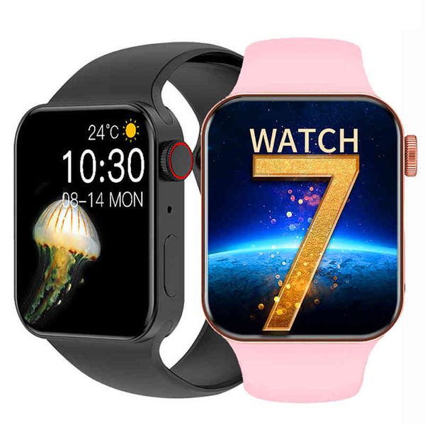 2022 Xiaomi Smart Watch Series 7 Монитор сердечного ритма SmartWatch Мужчины Женщины Фитнес-трекер Часы-браслет для Android Ios Iphone