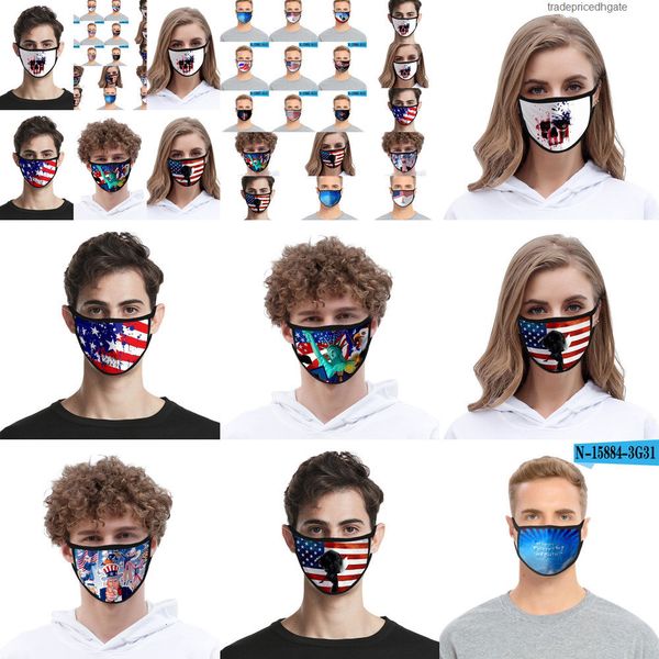 

anti-uv layer mask print double dustproof foral face designer masks fashion women men mout slvn 4sos