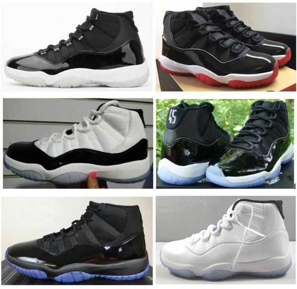

mens 11s real carbon fiber 25th anniversary 11 cap and gown prom night blackout basketball shoes legend blue sneakers