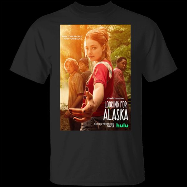 

глядя на alaska t-shirt tv movie 2020 black m-xxxl tee винтажной рубашки графического спорт с капюшоном hoodie