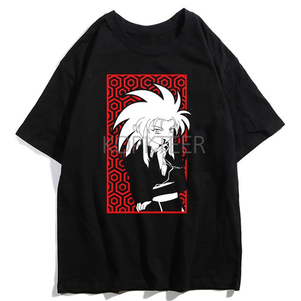 

tenchi universe ryoko tenchi muyo anime harajuku funny cartoon 90s fashion graphic summer tees hooded sweatshirt hoodie men t shirt