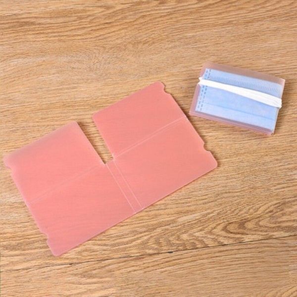 

1pcs box foldable storage disposable face masks clip dustproof container portable bag case organizer plastic bins eco-friendly bbyuhg bwkf
