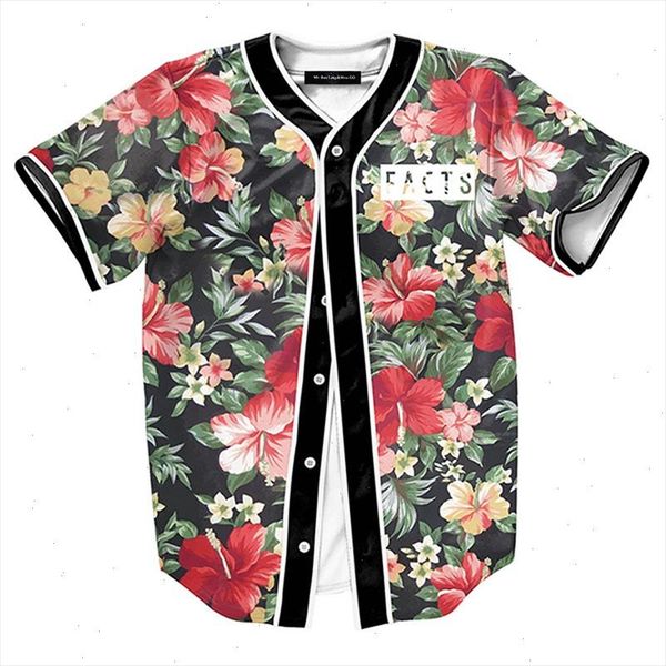 

new flowers print short sleeve shirt mens open stitch rose floral shirt man casual cotton camisa masculina men clothes wholesale, White;black