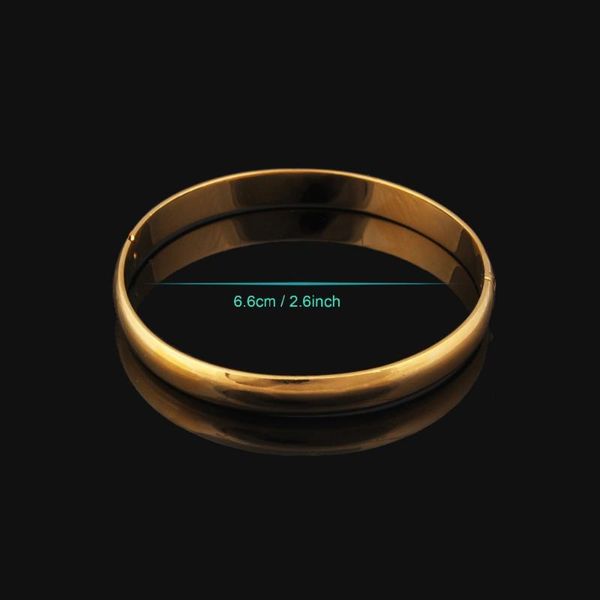 

ювелирные изделия высокого качества африканского bangles18k цвет золота браслет браслеты мода браслеты для женщин, Black