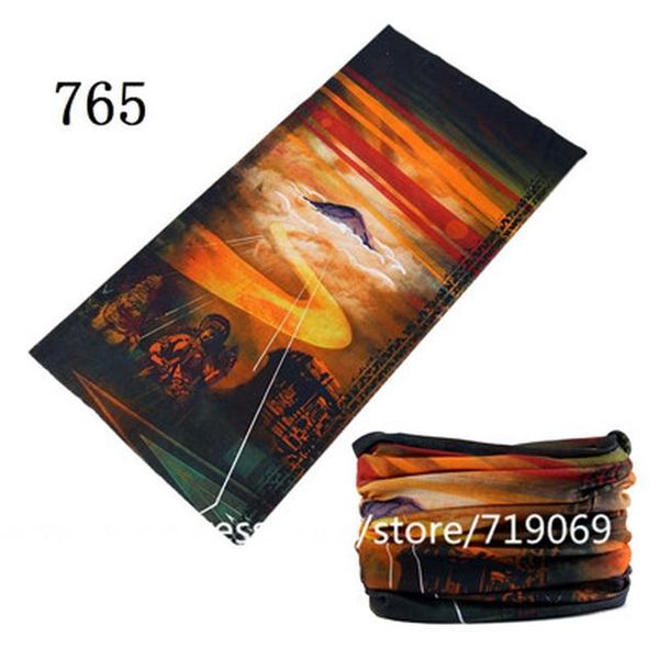 

701-800 latest fashional skull polyester microfiber magic tube headwears skeleton multi purpose seamless bandanas 701-800 latest jllnua, Black