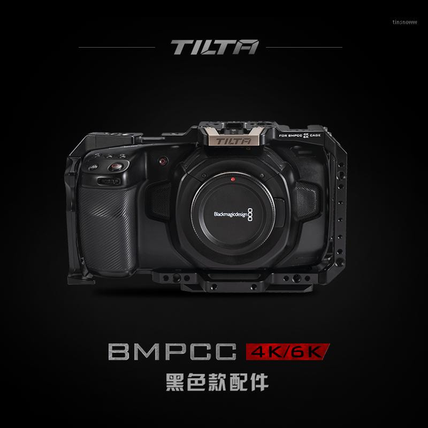 

lighting & studio accessories tilta black color cage for bmpcc4k 6k dslr camera blackmagic pocket cinema kit ta-t01-fcc-b1