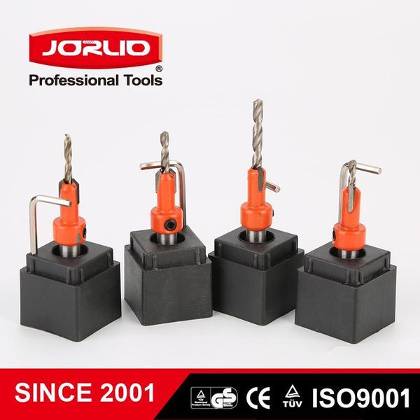 

hss countersink drill bit screw tap deburr hole drills bit for woodworking screws chamfering tool1