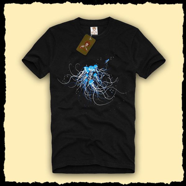 

sport 2018 men t shirt fashion cool jelly fish deep sea banksy men's t shirt novelty scuba dive jellyfish s xxl tee shirt