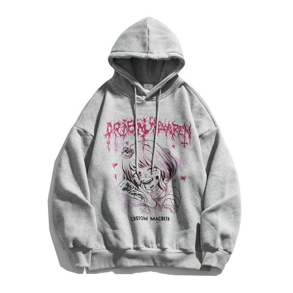 

2021 anime sal hoodie мужской и женский плюс осенний яби стиль zu0f, Black